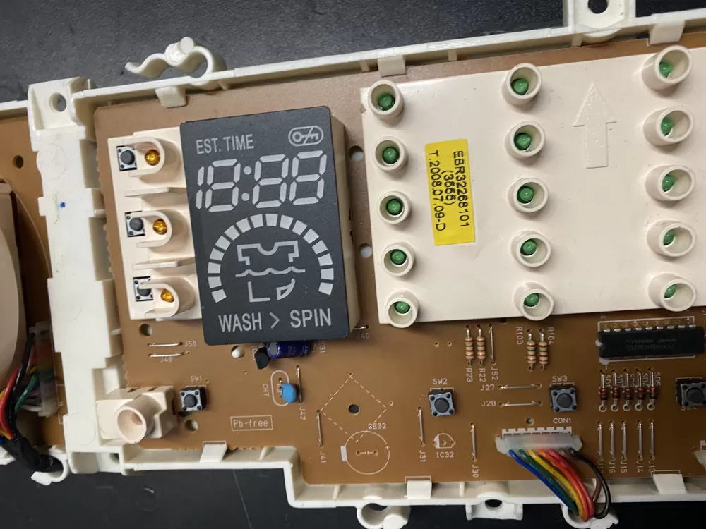 LG EAX32221201 EBR32268101 Washer Control Board AZ2377 | BKV273