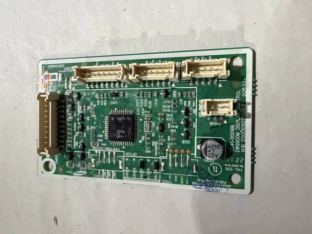 DD92-00058R Samsung Dishwasher Display Control Module