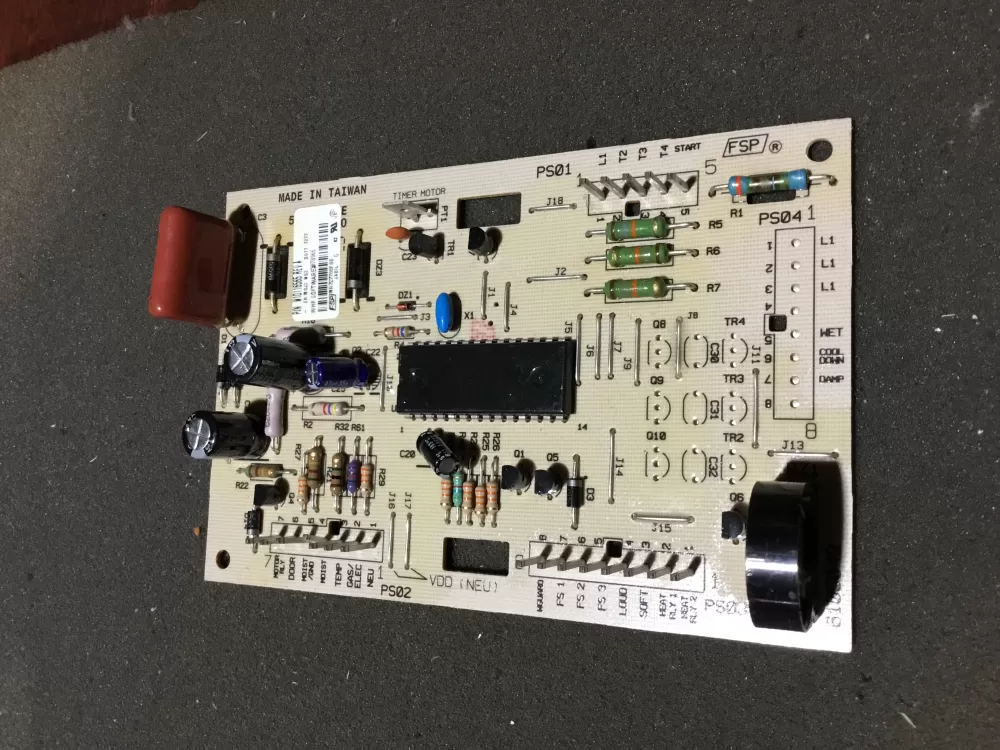 Whirlpool  Kenmore WPW10116565  AP6015194  W10116565  3976594  3976617  3976617R  3976632  3978922  3978949  3978954  3978954R  8545904  8546229  8546229R Dryer Control Board