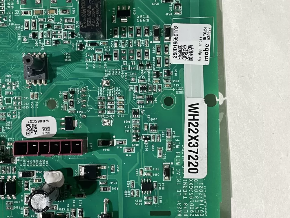 GE Hotpoint 290D1955G102 WH22X35239 Washer Control Board AZ150602 | KM1989