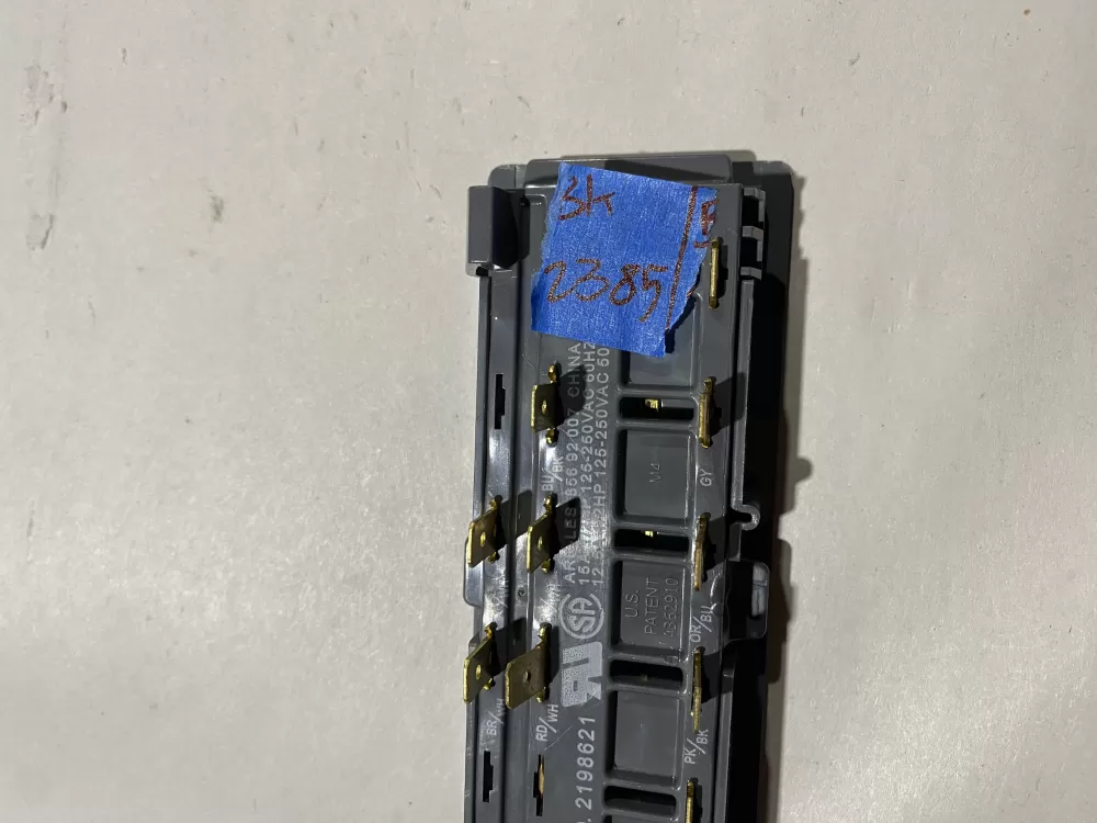 Whirlpool Maytag 2198621 Refrigerator Control Board Dispenser AZ141086 | BK2385