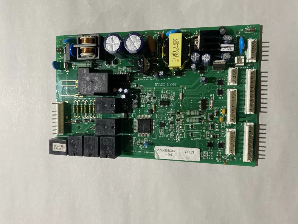 GE 225D4208G002 EBX1069P007 Refrigerator Control Board