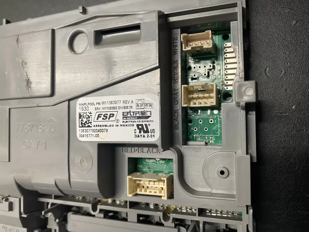 Whirlpool W10913614 W11087216 W11170186 Dishwasher Control Board AZ18700 | BK750