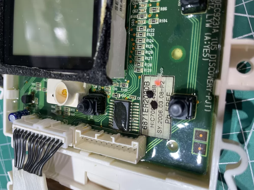 LG 6870EC9236A 6871ER2020B Washer Control Board AZ172990 | Wmv589