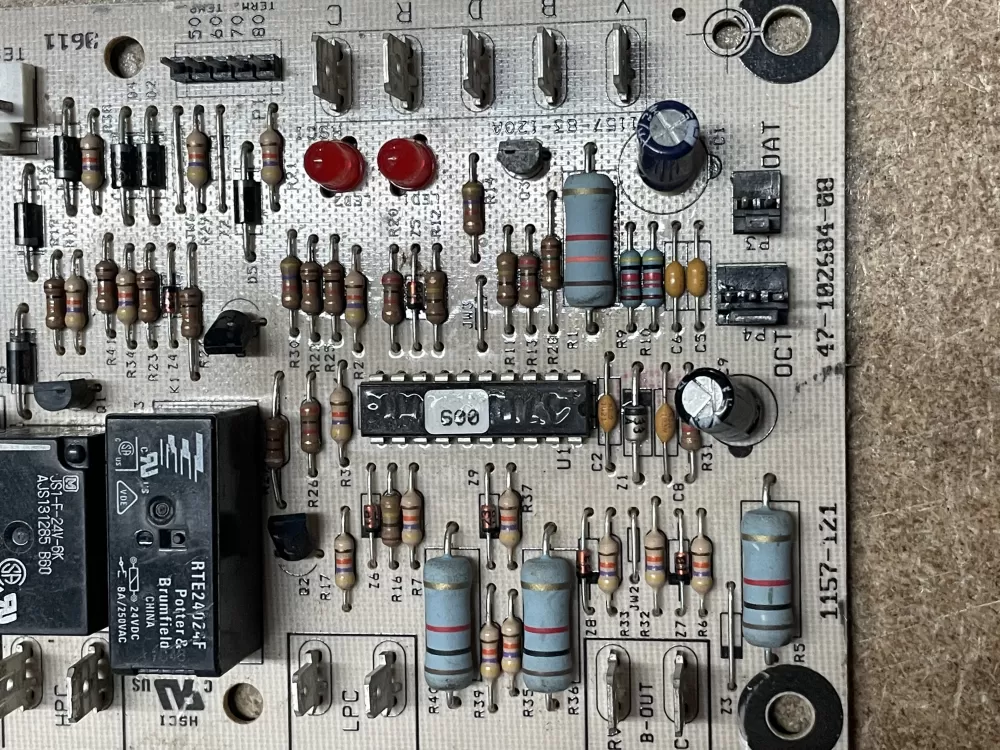Rheem Bryant 47-102684-08 Control Board Carier 1157-121 AZ15522 | KM960