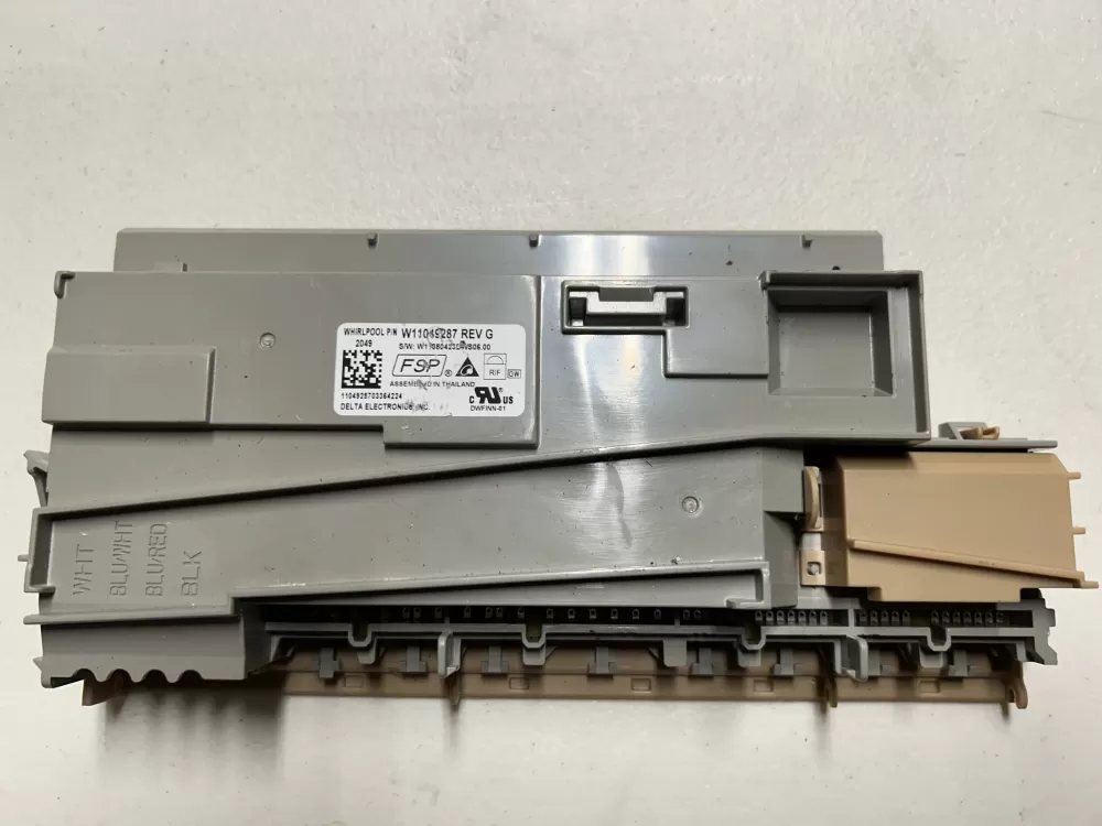 KitchenAid  Whirlpool  Maytag W11049287 Dishwasher Control Board