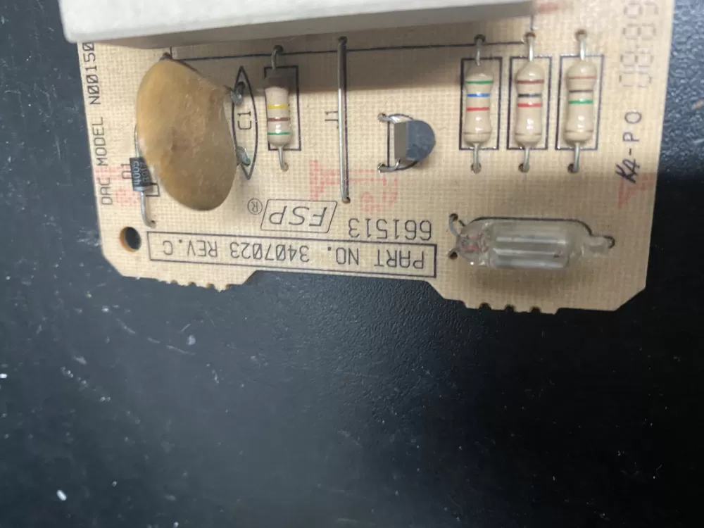 KitchenAid Kenmore 3407023 661513 Dryer Control Board AZ7050 | BK681