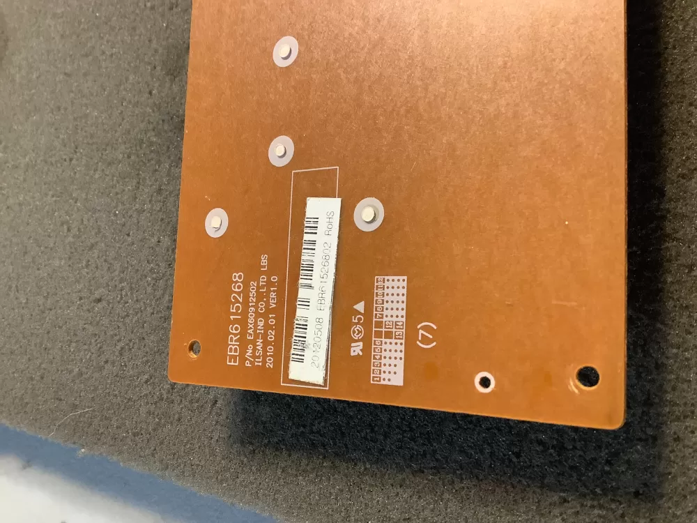 LG EBR61526802  Control Board Pcb Assembly Display AZ119479 | NR2196