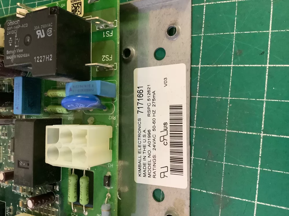 Load Washer Control Board A01996 AZ194629 | NR592