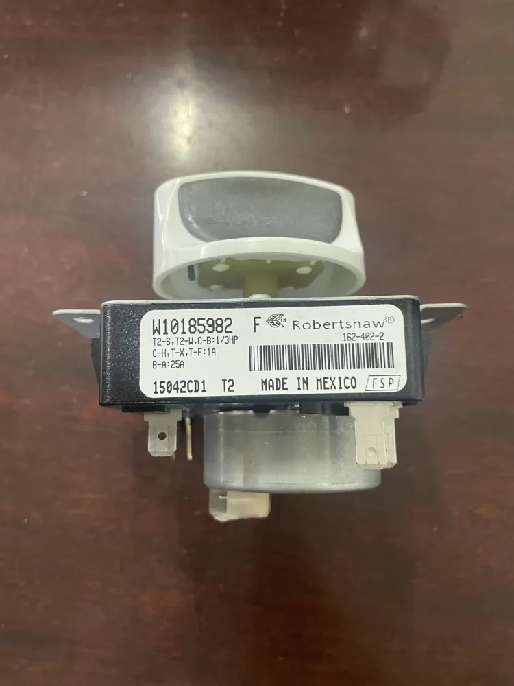 Whirlpool  Maytag  Kenmore AP6016541 W10185982 WPW10185982VP WPW10185982 PS11749831 Dryer Timer