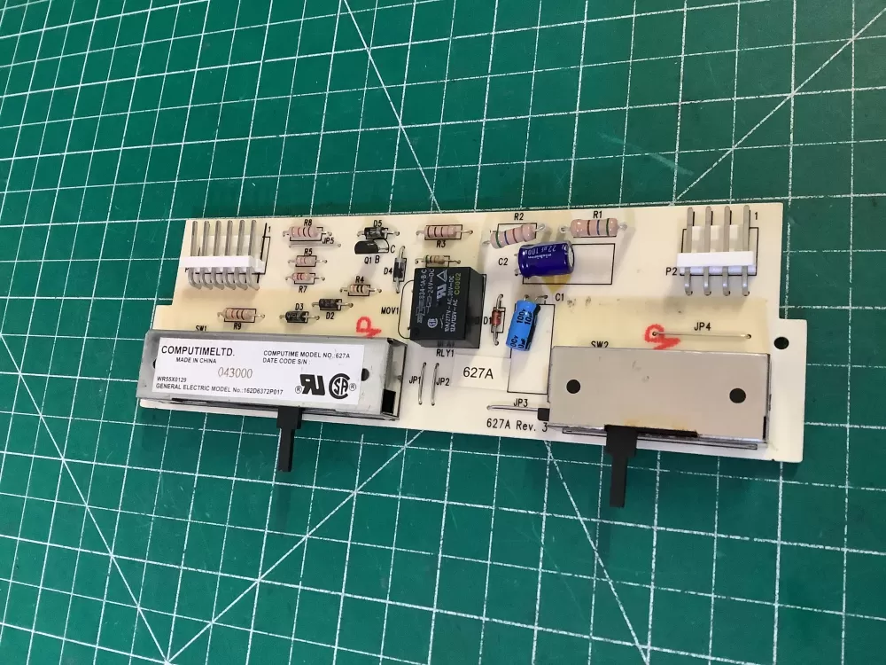 GE WR55X129  AP2071638  162D6372P010  2004  AH304236  EA304236  PS304236  WR55X0042  WR55X0073  WR55X0075  WR55X0129  WR55X42  WR55X73  WR55X75  162D6372P017 Refrigerator Dispenser Control Board