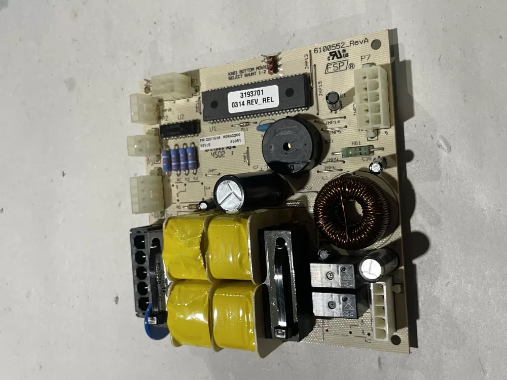 KitchenAid 4389211 2221536 Refrigerator Control Board AZ177945 | Wm647