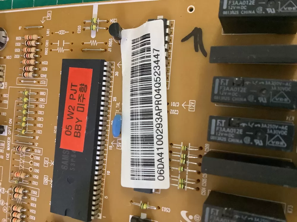 Samsung DA41 00292A 00293A Refrigerator Control Board AZ211760 | NR1767