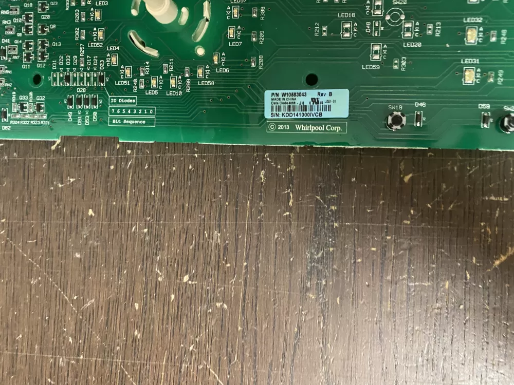 Whirlpool Kenmore W10583043 Washer Control Board Interface AZ52475 | BK1867