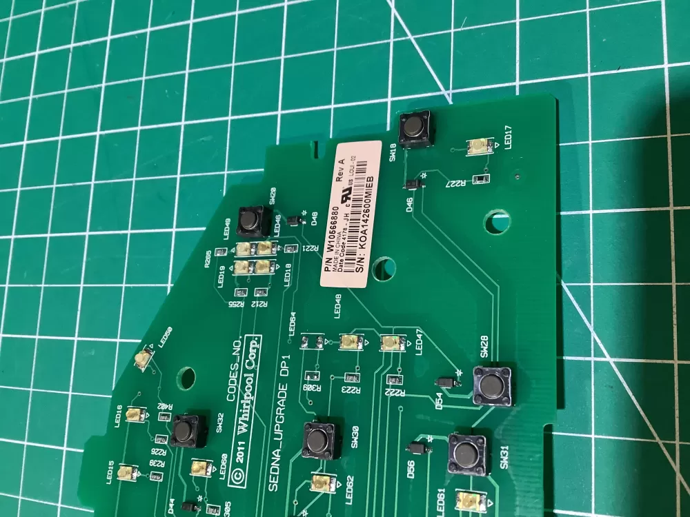 Whirlpool W10566880 Washer Control Board AZ130234 | NR2331