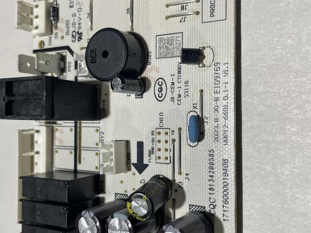 Midea 17176000019408 Dishwasher Control Board Pcb AZ124339 | Wm255