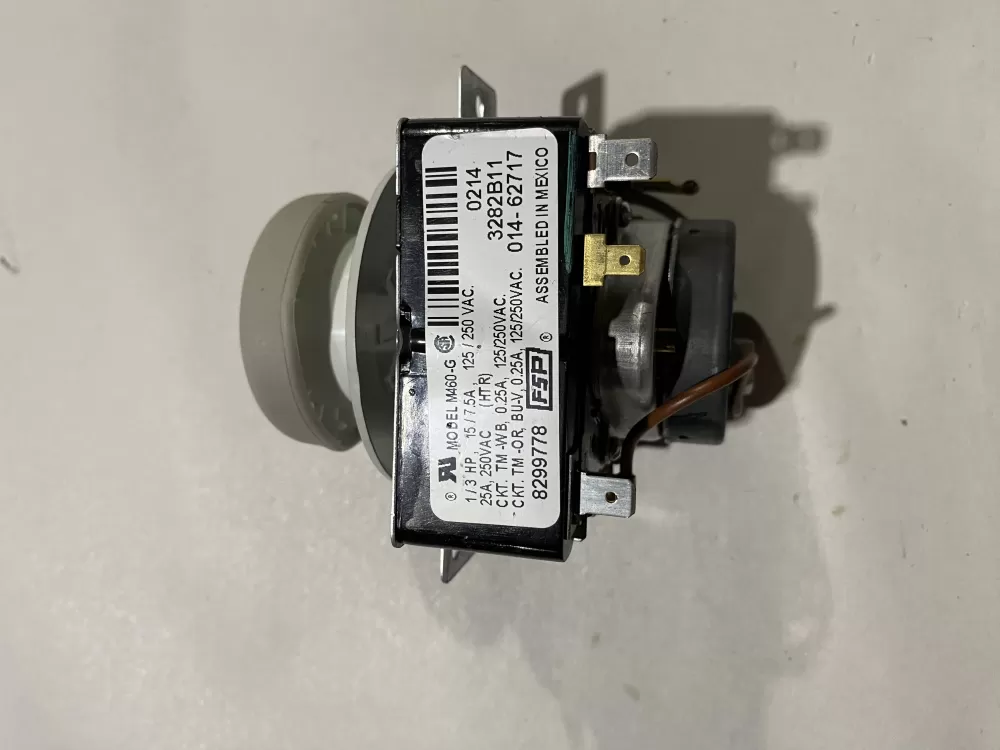 Whirlpool  Kenmore  Inglis  Estate  Amana WP8299778  AP6012586  8299778  909729  PS11745796 Washer Timer