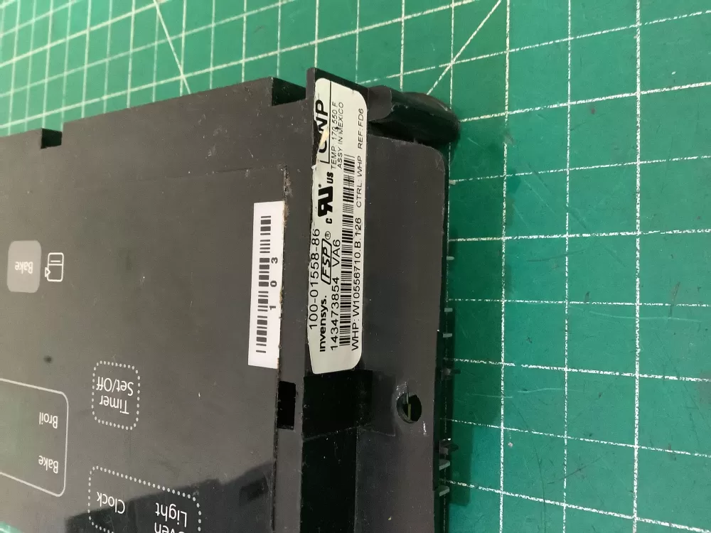 Whirlpool WPW10556710 Range Oven Control Board Display UI AZ204372 | NR310