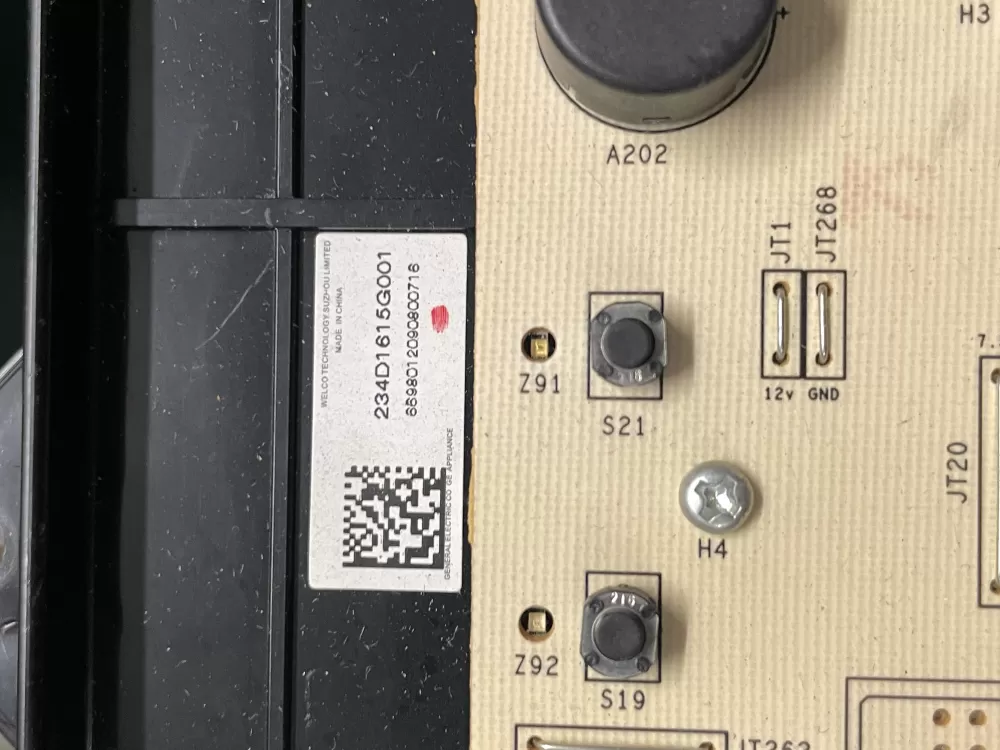 GE Dryer Control Board 234D1615G001 234D2709G001 |WMV158AZ204451 | Wmv905