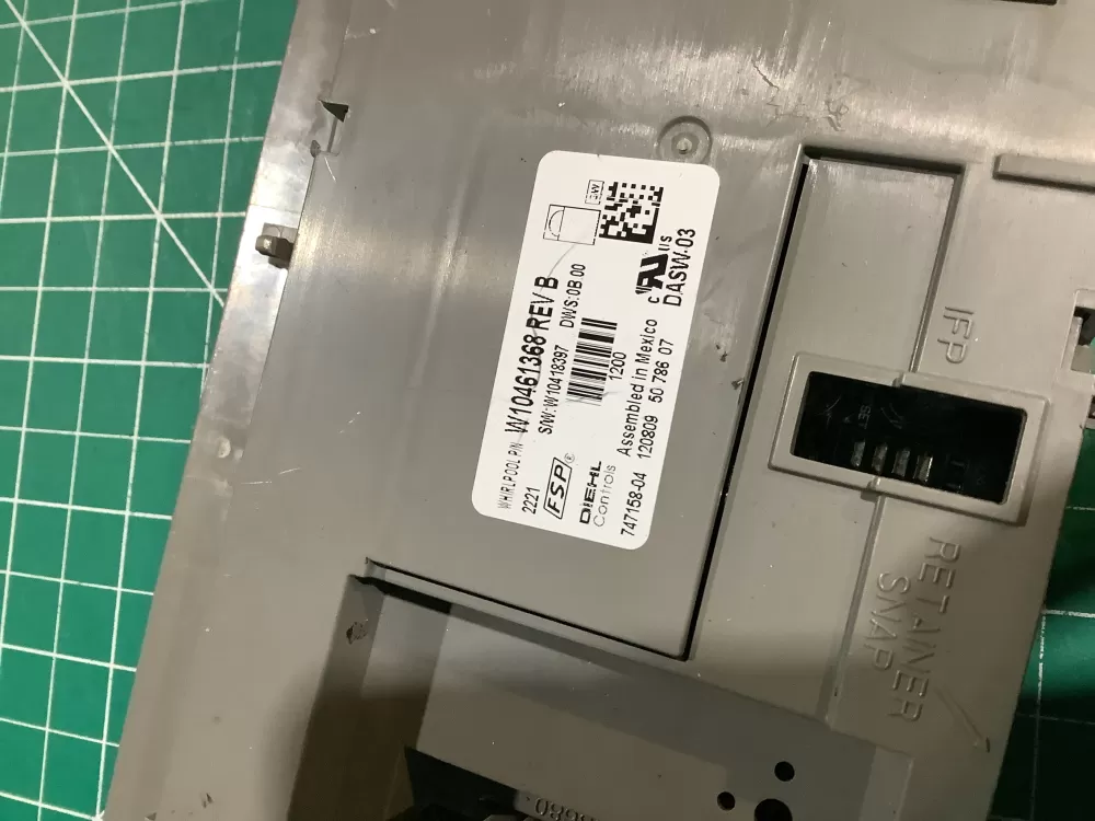 Whirlpool W10352584 W10461368 Dishwasher Control Board AZ159731 | NR320