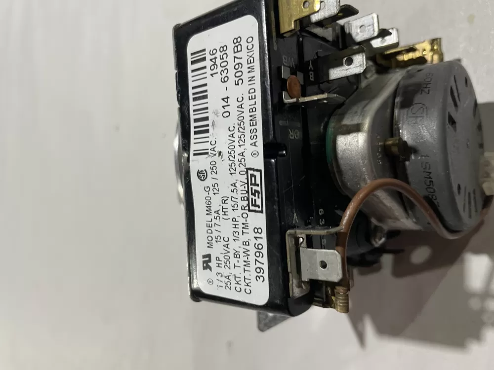 Whirlpool Amana Admiral AP6009056 3979618 3979618R Dryer Timer AZ186210 | Wm2742