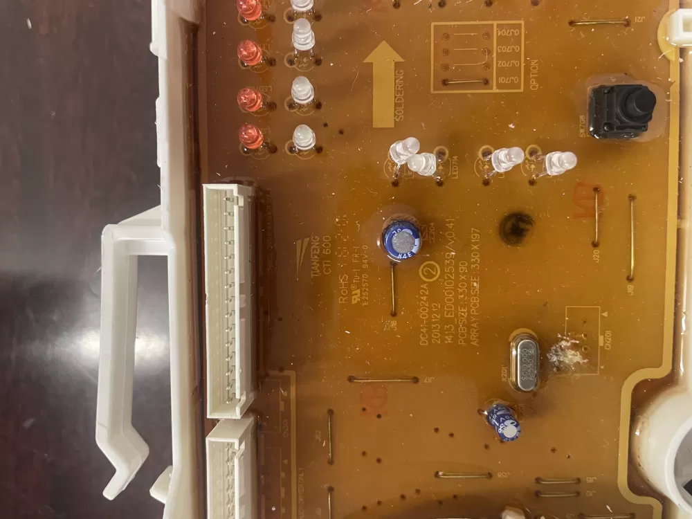 Samsung DC92 01624A Washer Control Board AZ32531 | KMV254