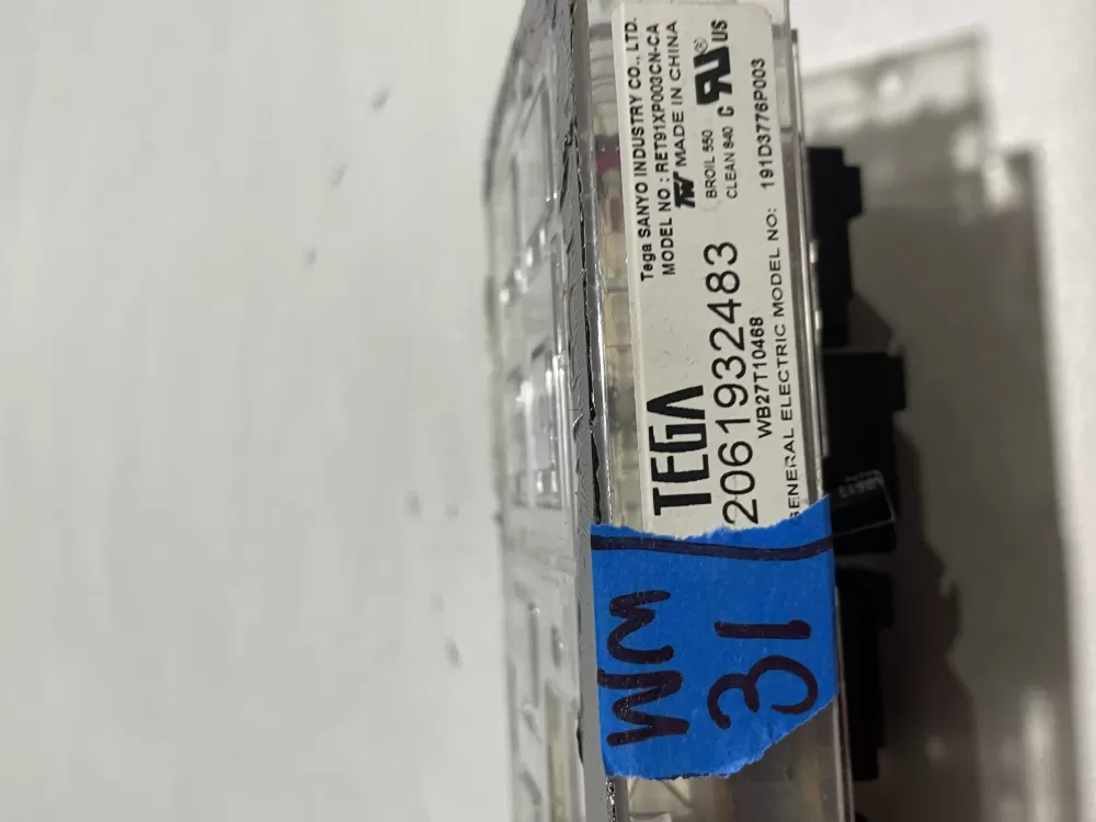 Kenmore Hotpoint GE WB27K10214 Range Control Board AZ155886 | Wm31
