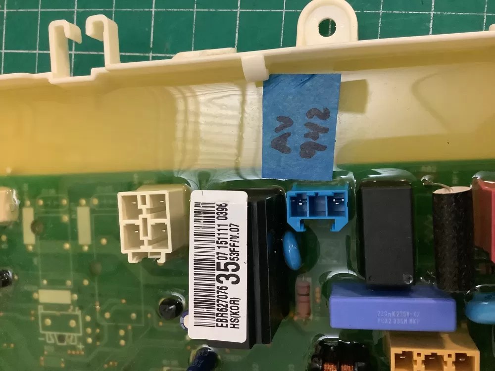 LG EBR62707635 Dryer Control Board AZ221770 | ARV942