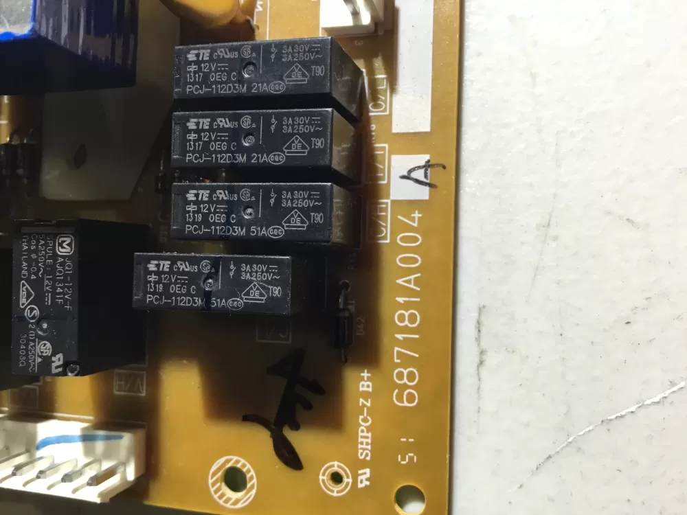 LG 687181A004A P1 6A004 Microwave Control Board 687181a004 AZ36411 | NR797