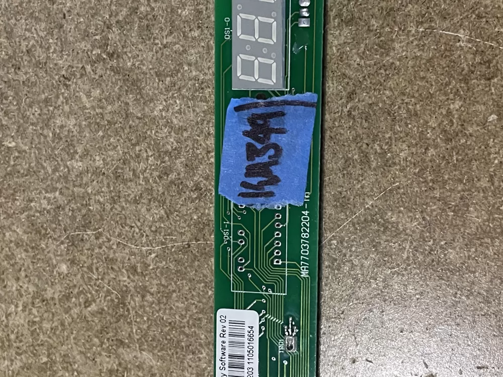 Maytag W10207861 Refrigerator Control Board Temperature Display AZ24733 | KM349