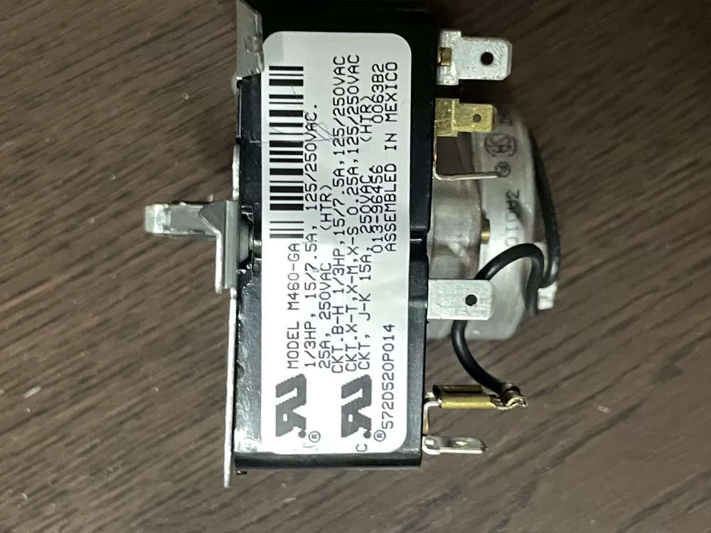 GE 572D520P014 WE4M260 Dryer Timer AZ37263 | Wm458
