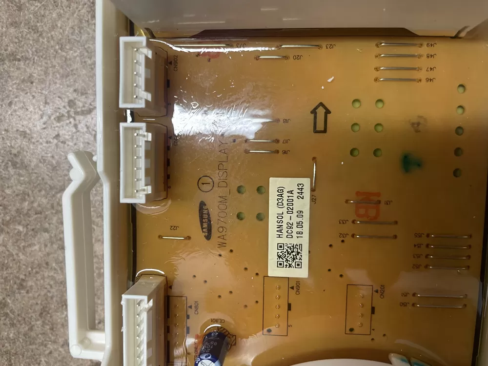 Samsung DC92 02001A AP6243666 DC92 02005A Washer Control Board AZ13075 | KMV124