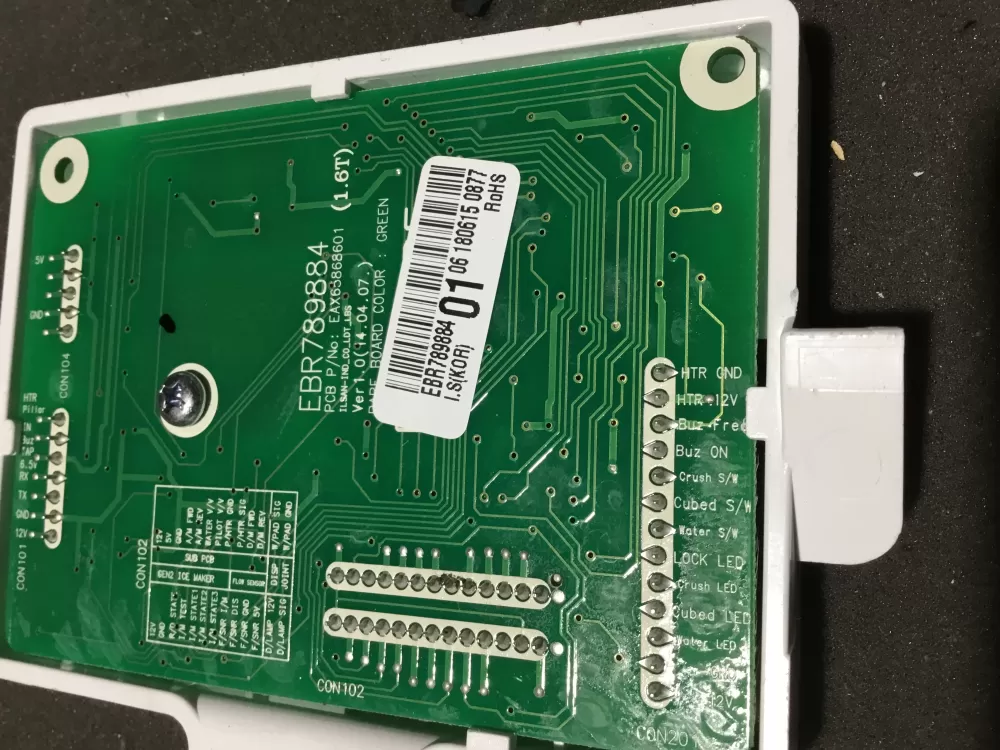 LG EBR78988401 Refrigerator Control Board Dispenser Display AZ88603 | NR1137
