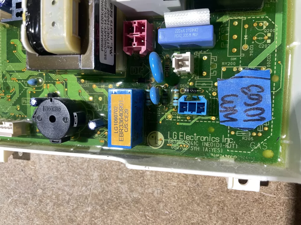 LG 6870EC9241C EBR33640901 Dryer Control Board