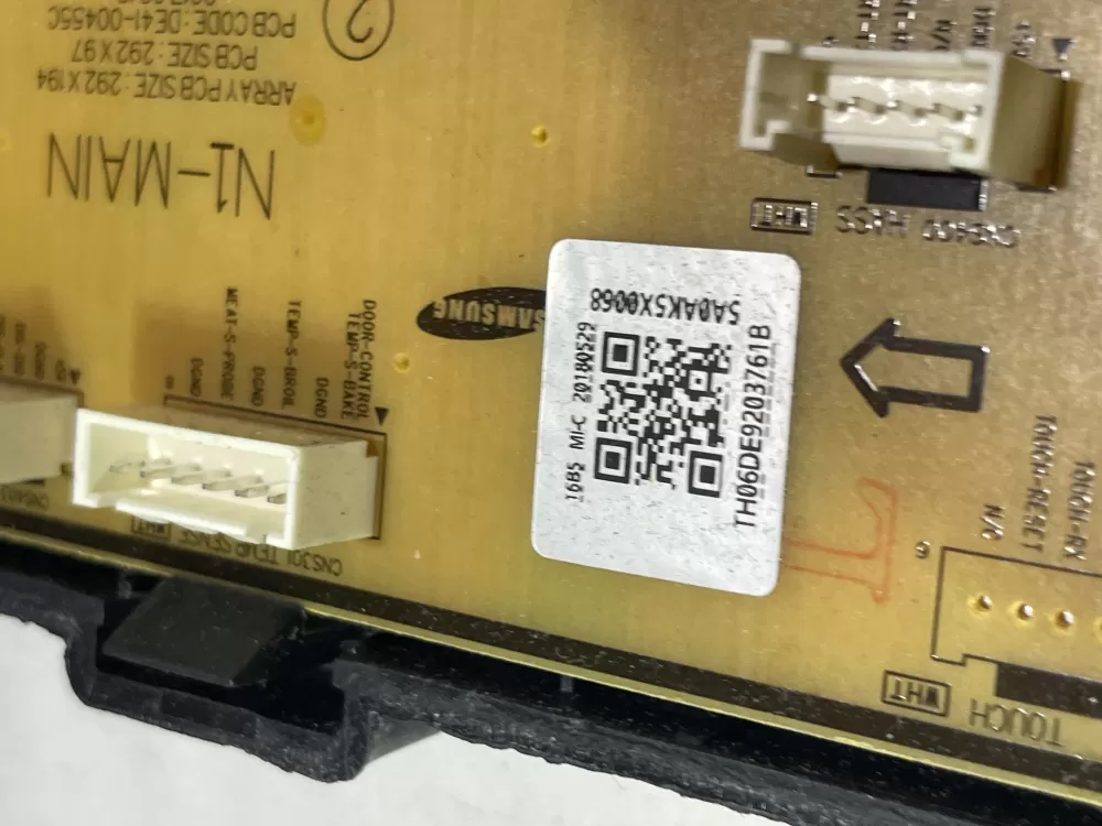 Samsung DE92-03761 Range Oven Control Board Display Panel AZ145919 | Wm2444