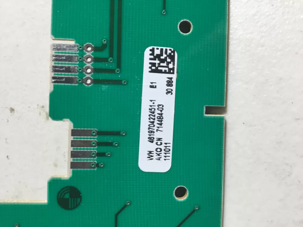 Whirlpool 714484 03 Washer Control Board AZ38419 | NR4