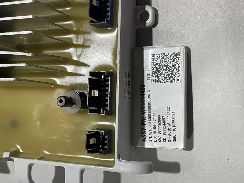 Whirlpool Maytag W11114420 W11266624 Washer Control Board AZ151745 | KMV782