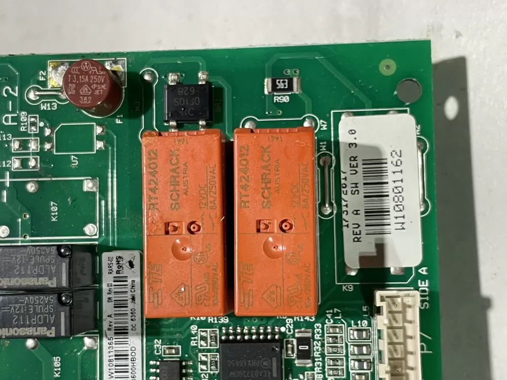 Whirlpool W10675033 W10801162 Refrigerator Control Board AZ152234 | Wm881