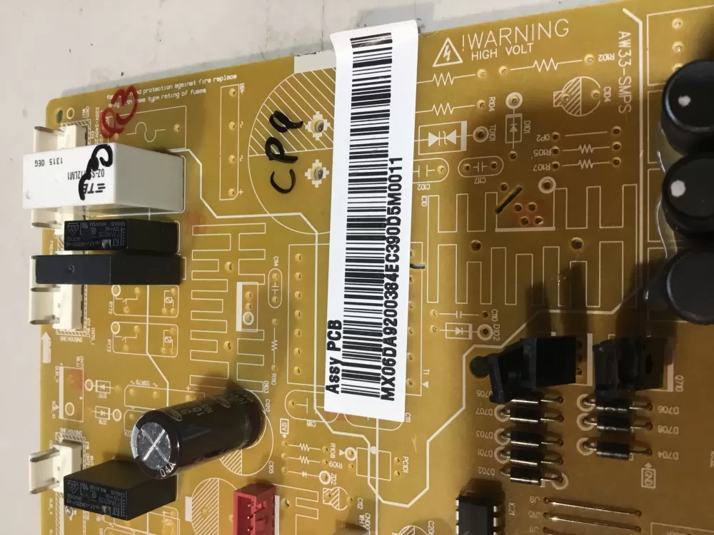 Samsung DA92 00384E Refrigerator Control Board AZ49156 | NR1800