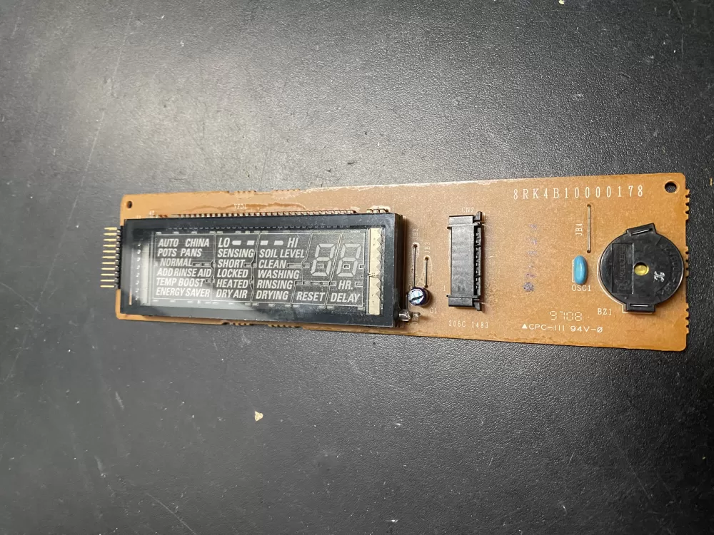GE WD21X780  AP2039666  WD21X0765  WD21X0780  WD21X765  8RK4B10000178 Dishwasher Signal Control Circuit Display Board