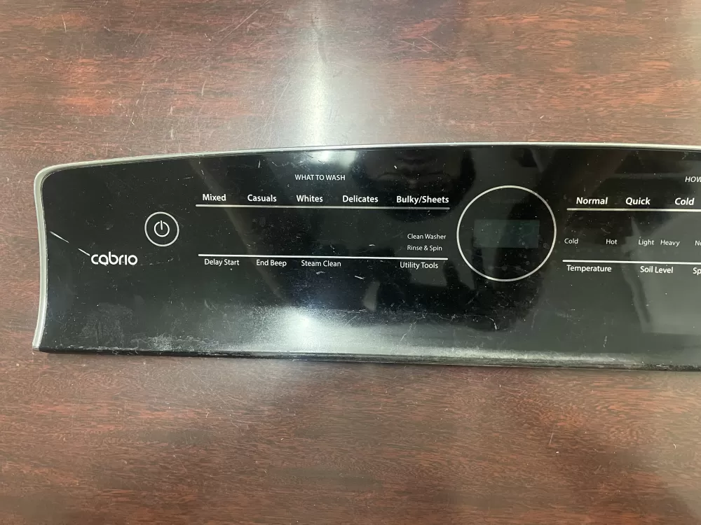 Whirlpool W10596697 W10870766 W11189143 W11089547 PS12074542 Washer Control Panel