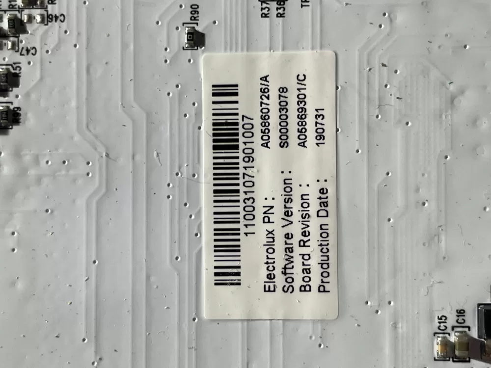 Frigidaire A05860726/A Refrigerator Control Board Display AZ39946 | Wm369