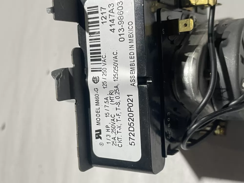 GE 572D520P021 WE4M271 Dryer Timer AZ113799 | Wm656