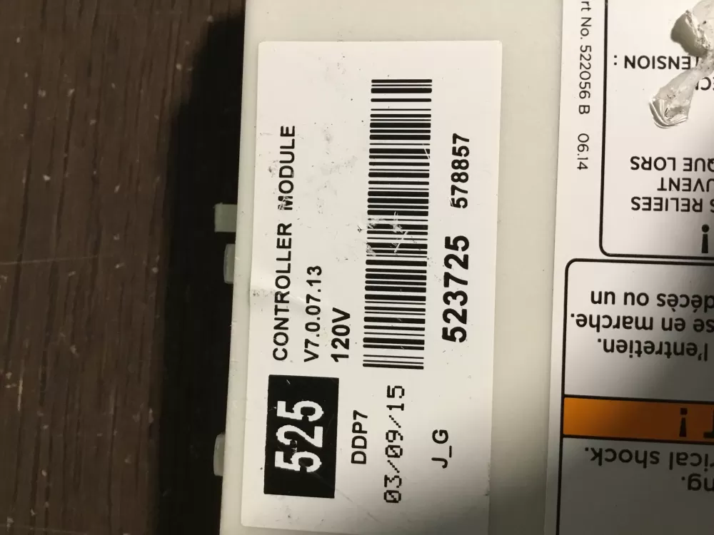 Fisher & Paykel 523725USP Dishwasher Control Board AZ38955 | NR31