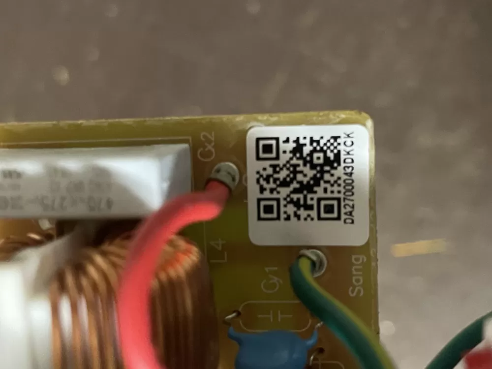 Samsung 00043D 00022B Refrigerator Control Board Noise Filter AZ41149 | Wm1712