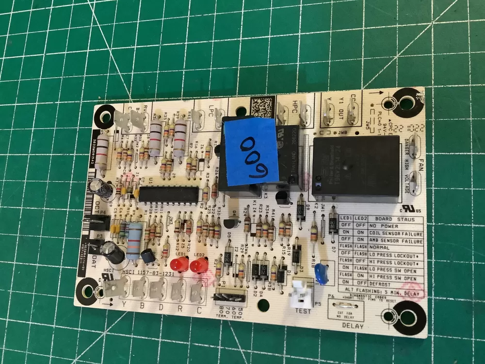 Rheem 1157 123 1 B4 Defrost Control Board AZ193787 | NR600