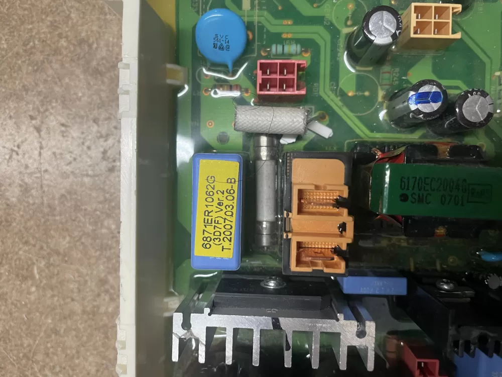LG 6871ER1062G AP4457383 1359889 AH3529954 Washer Control Board AZ17831 | KMV101