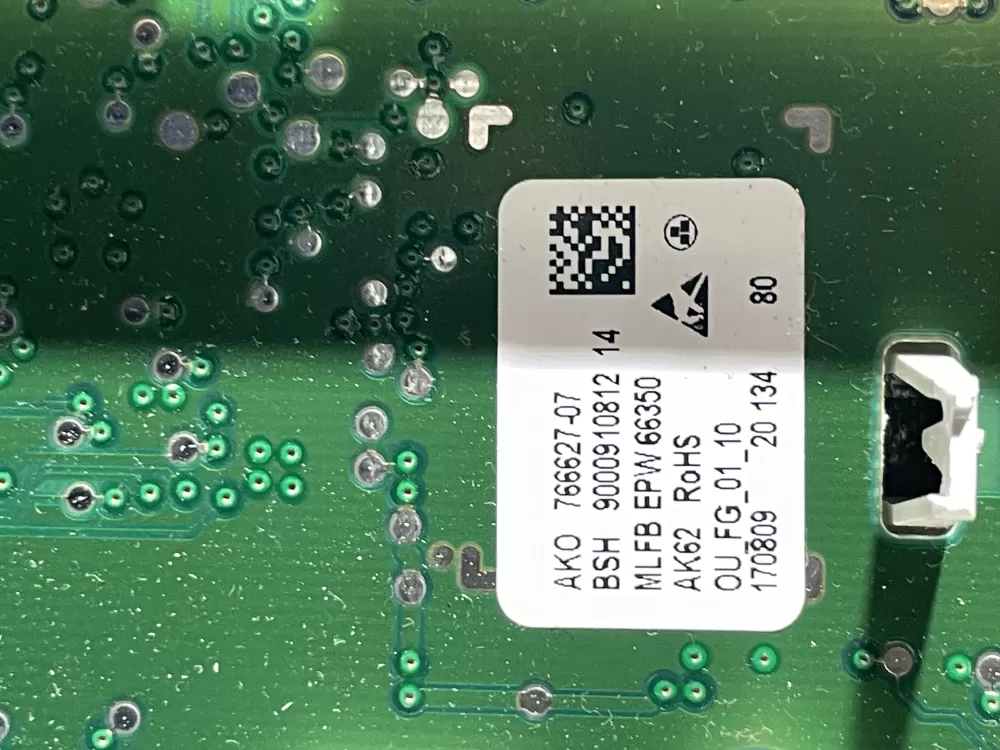 Bosch 766627-07 9000910812 EPW63350 Interface Control AZ37745 | Wm419