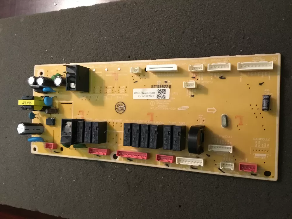 Samsung DE92 03977D Microwave Control Board AZ100736 | NR133