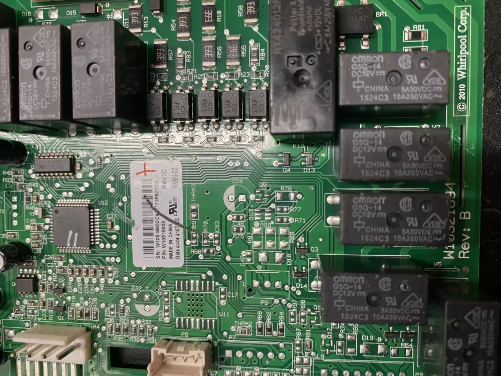 Whirlpool Maytag Kenmore W10516800 Refrigerator Control Board AZ19730 | BK968